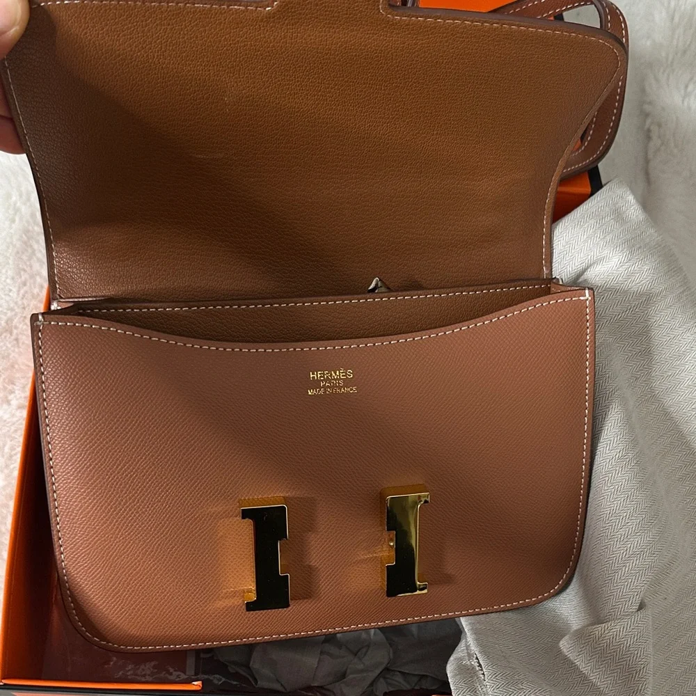 Brown Leather Men's Bag - Picture 8 of 8